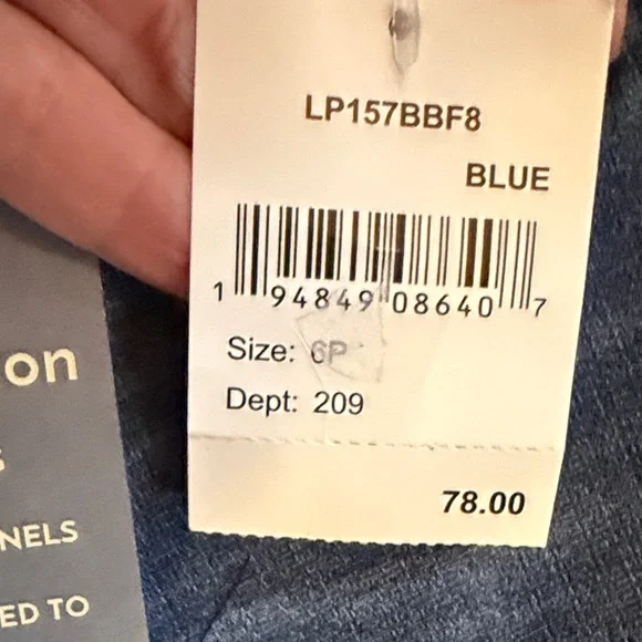 Wit & Wisdom Indigo Flared Jeans - Picture 4 of 8